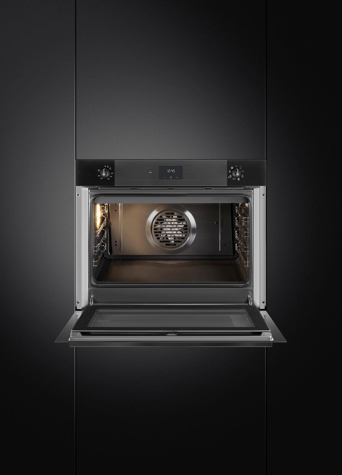 EINBAUBACKOFEN SO5100TB3  - Schwarz, Basics, Glas/Metall (74,6/59,2/57,4cm) - SMEG