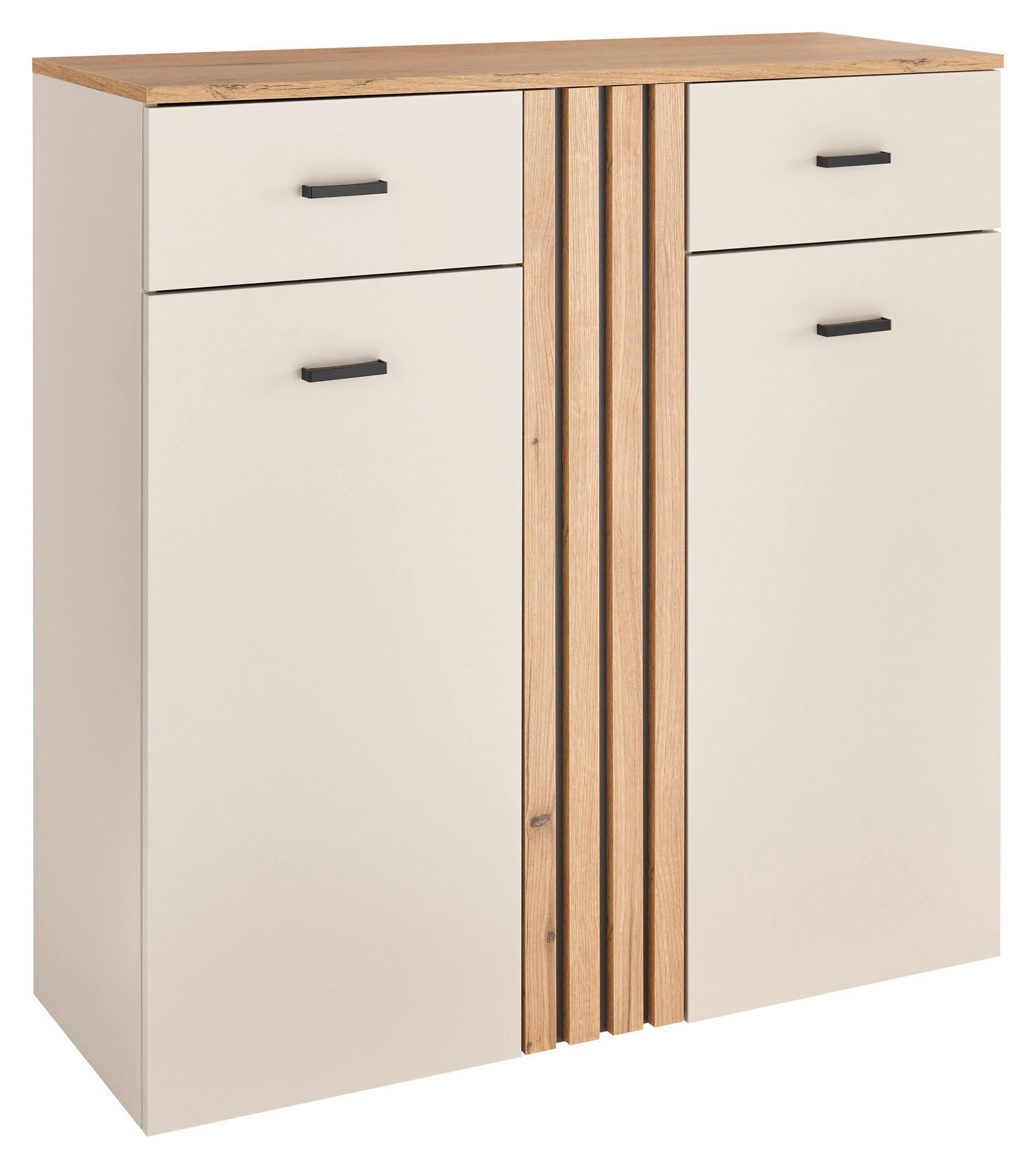 Xora Schuhschrank Eiche, Kaschmir 100x103x38 cm