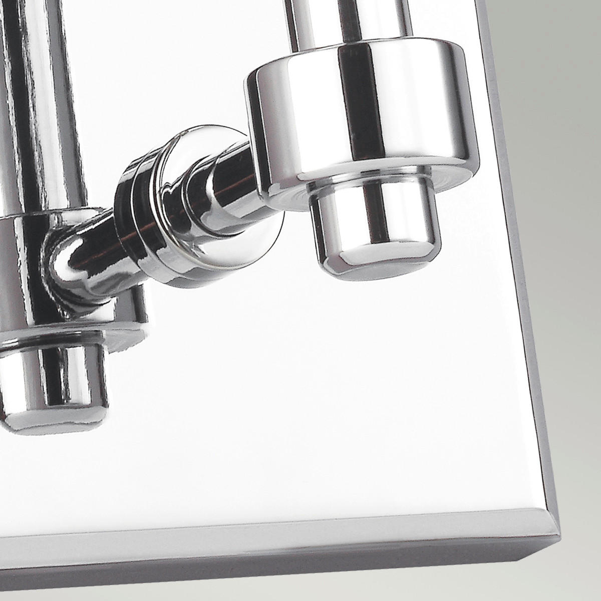 BADEZIMMER-WANDLEUCHTE - Chromfarben, Konventionell, Glas/Metall (12,1/13,3/38,1cm) - Elstead Lighting