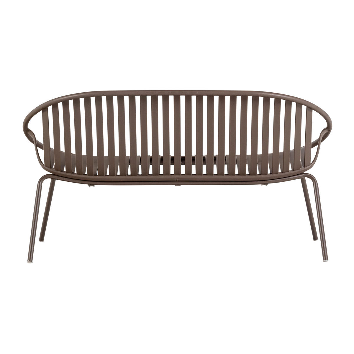 GARTENBANK 81/73/72 cm   - Lila/Braun, MODERN, Kunststoff/Metall (81/73/72cm) - Livetastic