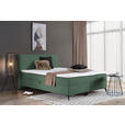 BOXBETT 180/200 cm  in Grün  - Schwarz/Grün, Design, Holz/Holzwerkstoff (180/200cm) - Xora