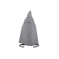 SCHUTZHÜLLE Grau   - Grau, MODERN, Kunststoff (120/200/120cm) - Gardenson