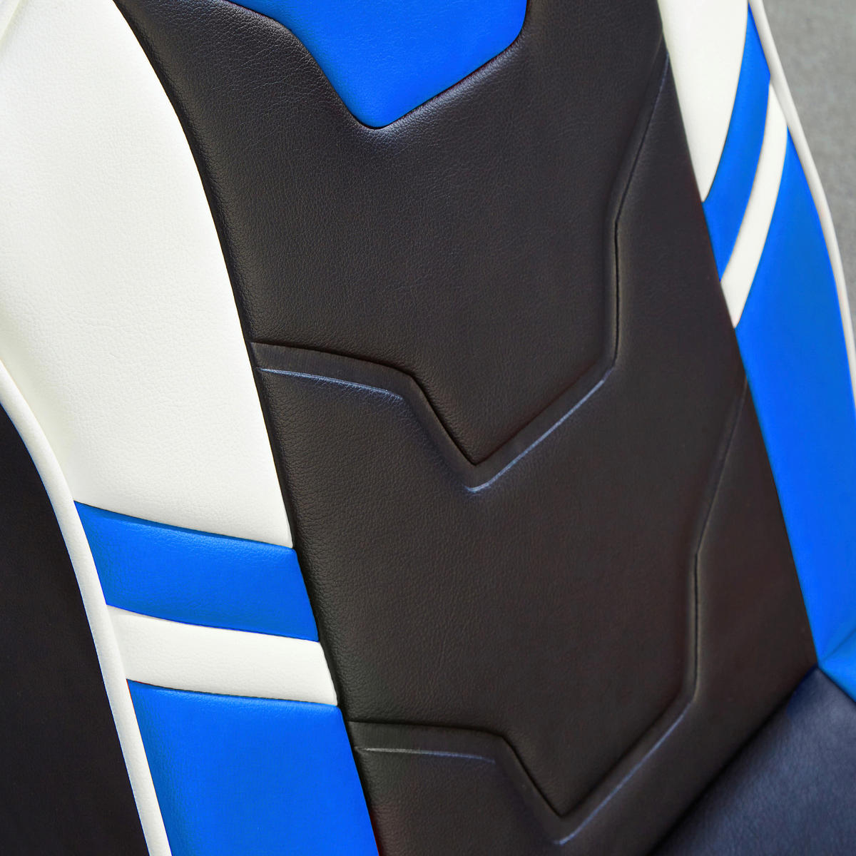 GAMINGSESSEL Blau Textil   - Blau, MODERN, Textil (42/64/75cm) - X Rocker