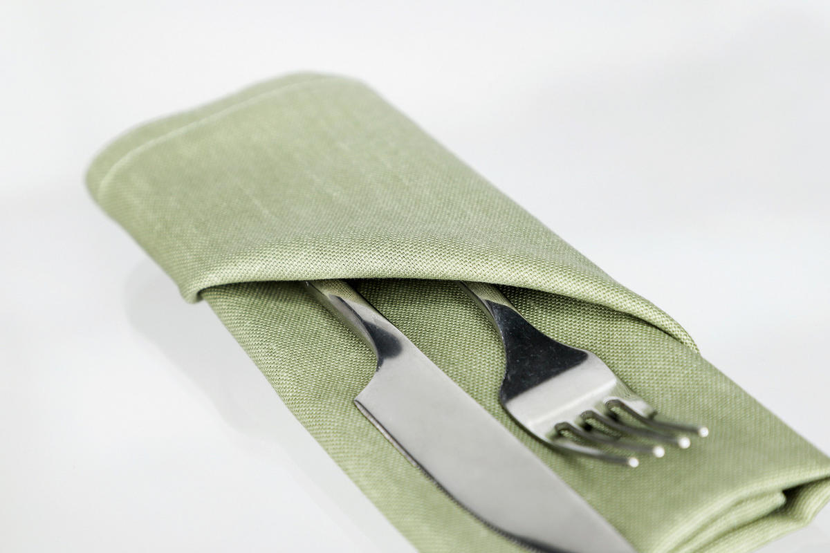 STOFFSERVIETTE 40/40 cm   - Khaki, Basics, Textil (40/40cm) - Schöner Wohnen