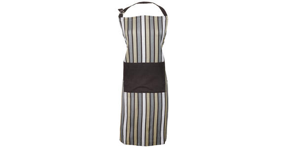 SCHÜRZE Dunkelgrau - Dunkelgrau, KONVENTIONELL, Textil (70/90cm) - Esposa