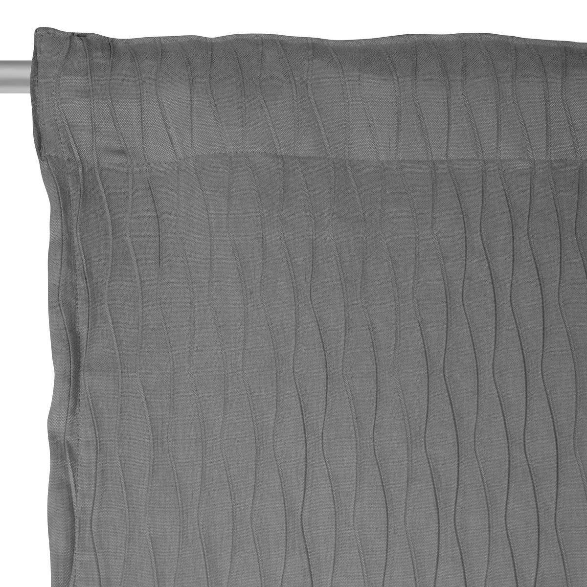GOTOVA ZAVJESA siva  140/280 cm  - siva, Basics, tekstil (140/280cm) - Esposa