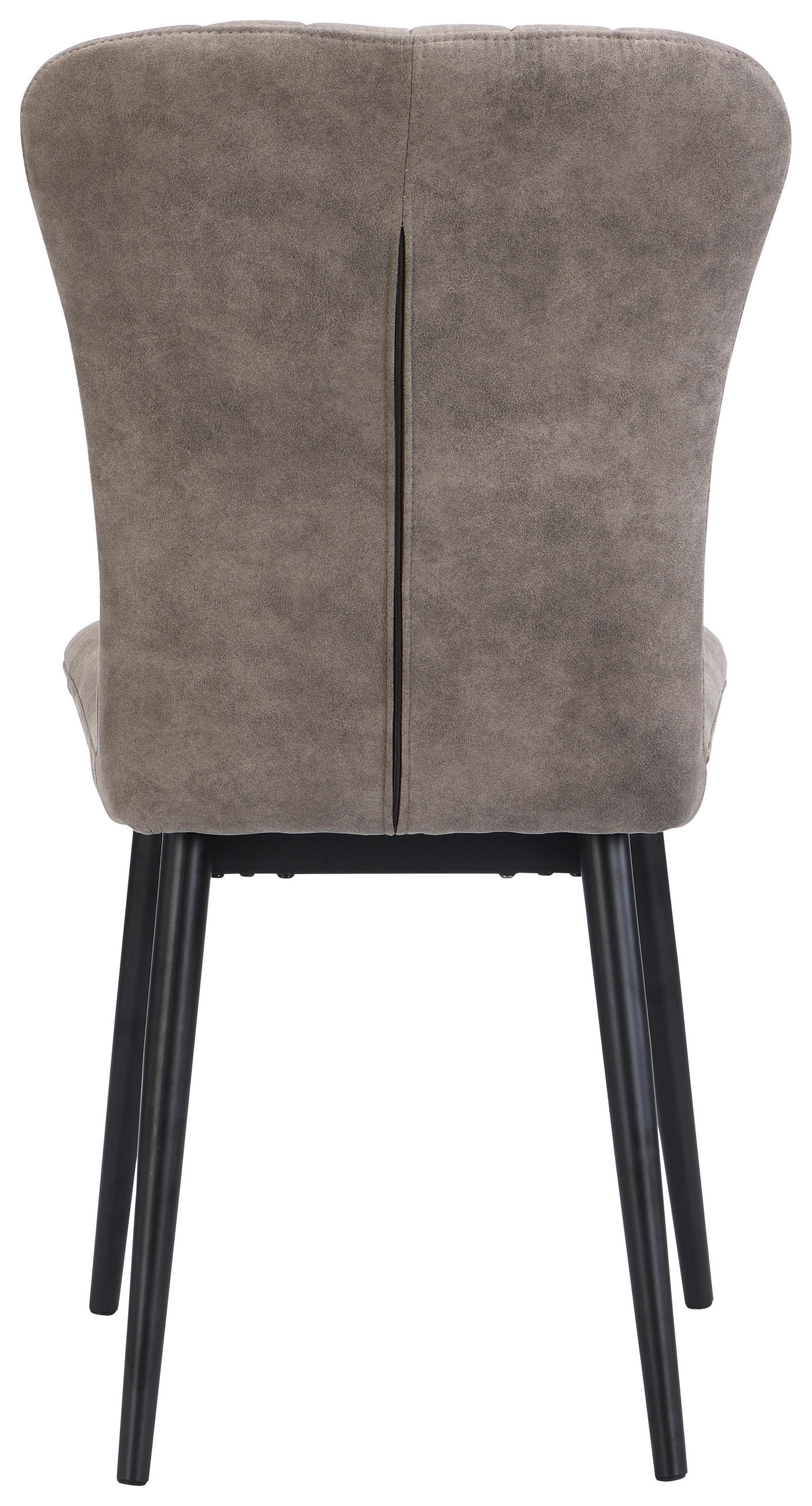 STOL, kovina, tekstil rjava, črna  - črna/rjava, Design, kovina/tekstil (48/62/90cm) - Hom`in