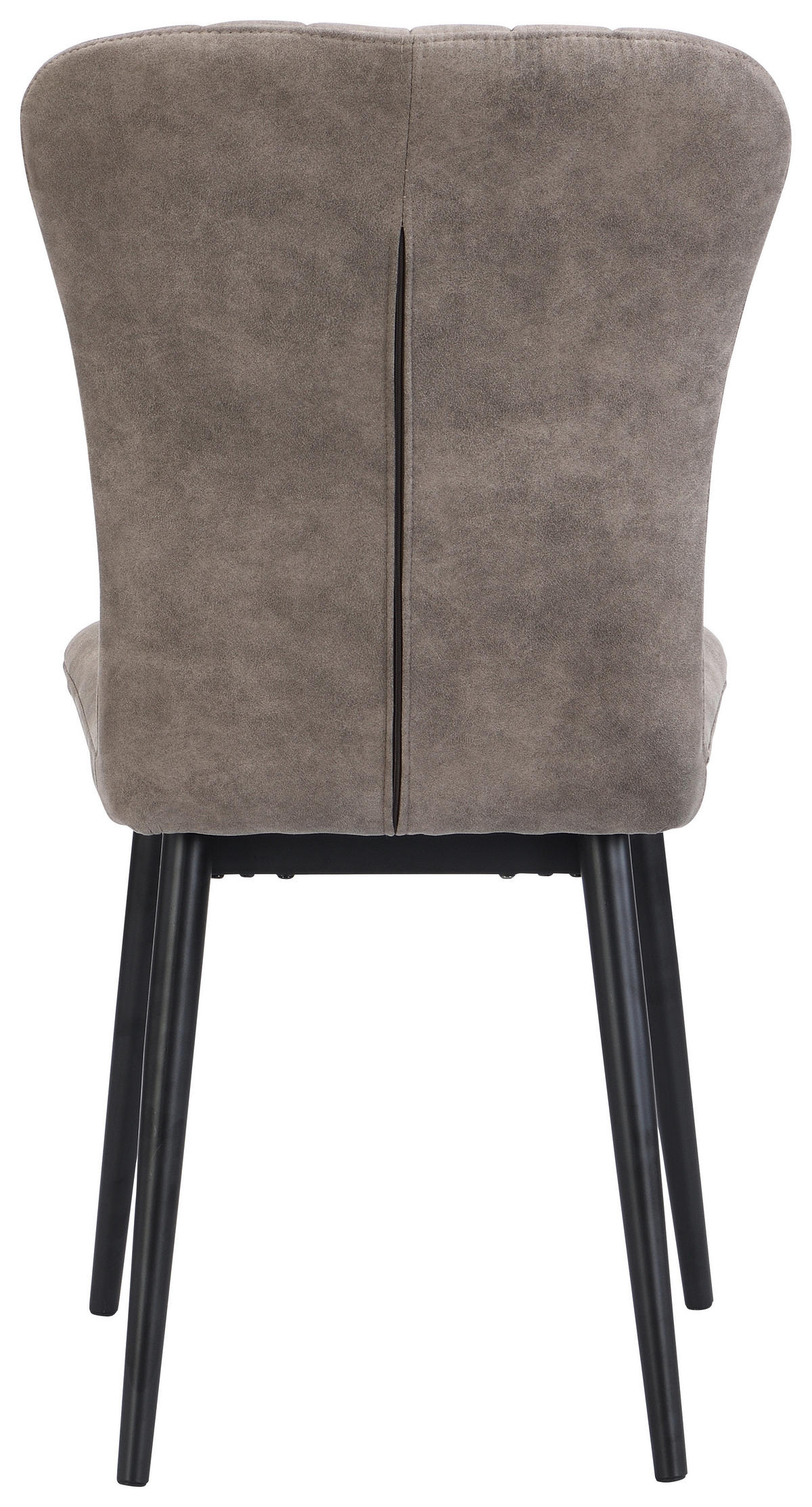 STOL, kovina, tekstil rjava, črna  - črna/rjava, Design, kovina/tekstil (48/62/90cm) - Hom`in