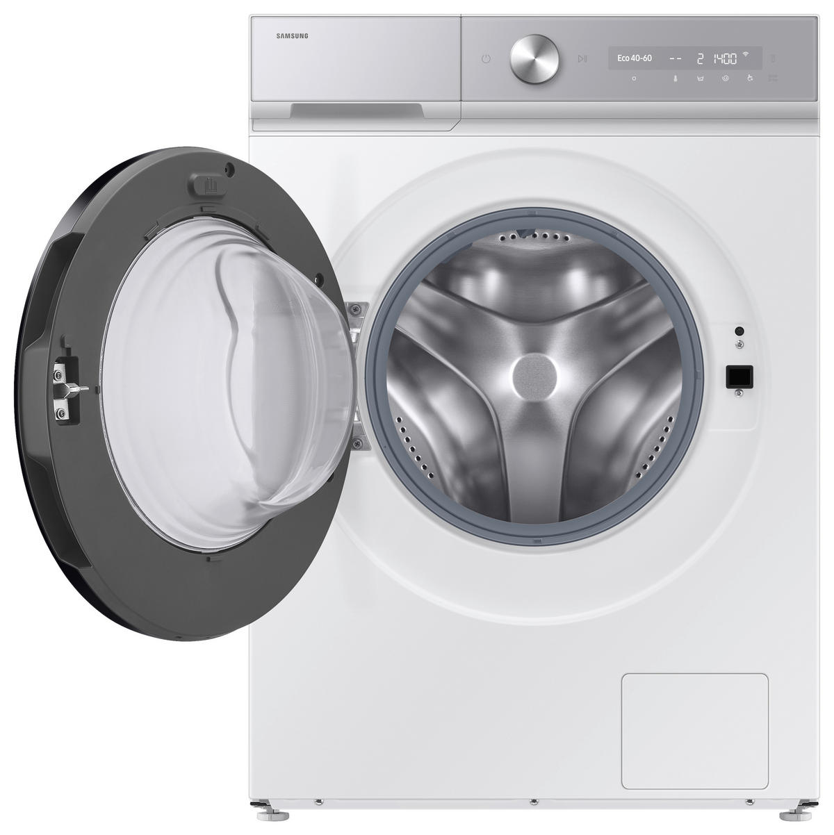 WASCHMASCHINE WW11DB8B95GHU3   - Silberfarben/Weiß, Basics, Kunststoff/Metall (60/85/60cm) - Samsung