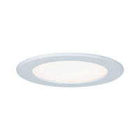 LED-BADEZIMMER-EINBAULEUCHTE 17 cm  - Weiß, Design, Kunststoff (17cm) - Paulmann