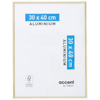 BILDERRAHMEN 30/40 cm  - Goldfarben, Basics, Glas/Metall (30/40cm) - Nielsen