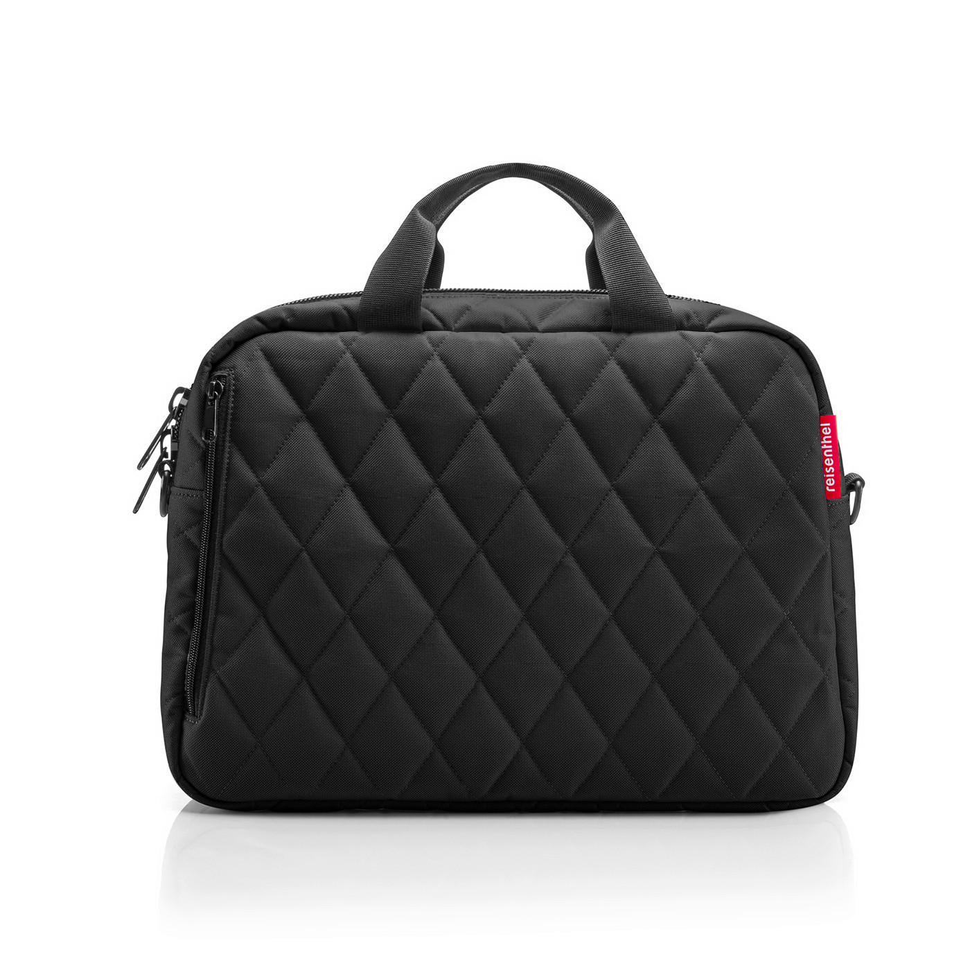 BRAŠNA NA NOTEBOOK  - černá, Basics, plast (40/28,5/10cm) - Reisenthel