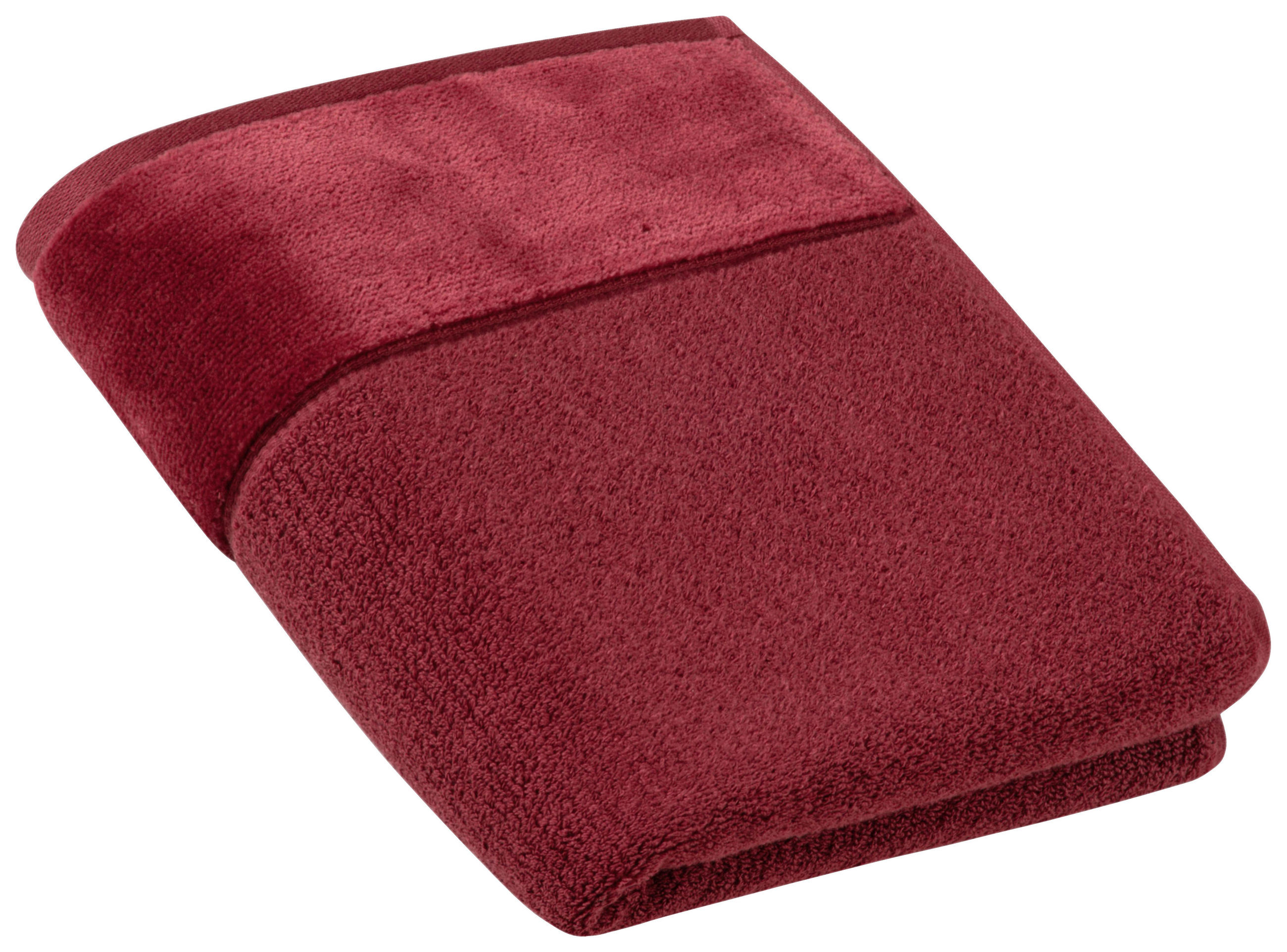 HANDTUCH 50/100 cm Pure Rot - Rot, Basics, Textil (50/100cm) - Vossen