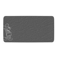 SERVIERPLATTE Manufacture Rock Micky  - Schwarz, Basics, Keramik (35/18/1,5cm) - Villeroy & Boch