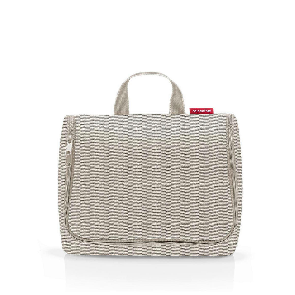 KOSMETIKTASCHE  - Schwarz/Braun, Basics, Kunststoff (28/23/10cm) - Reisenthel
