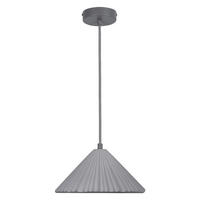 HÄNGELEUCHTE 25/117,50 cm  - Dunkelgrau, Basics, Stein/Metall (25/117,50cm) - Osram