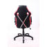 GAMINGSTUHL Rot, Schwarz Kunststoff, Metall, Textil - Rot/Schwarz, Design, Kunststoff/Textil (60/108-118/66cm) - Carryhome