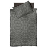 BETTWÄSCHE 2-teilig Damast 140/200 cm  - Grau, Basics, Textil (140/200cm) - Fleuresse