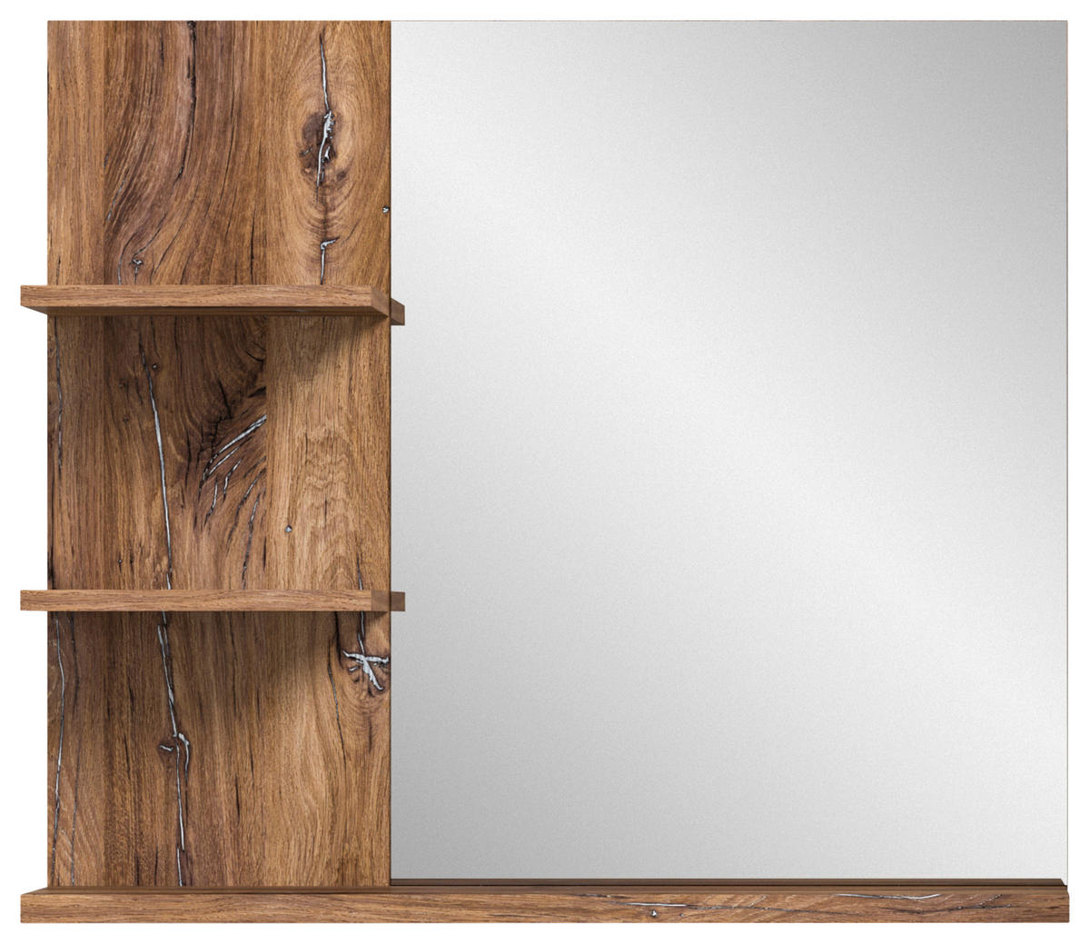 BADEZIMMERSPIEGEL 80/70/20 cm  - MODERN, Glas/Holzwerkstoff (80/70/20cm) - MID.YOU