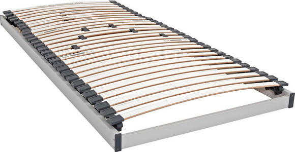 LATTENROST - Blau/Silberfarben, Basics, Holz (120/200cm) - Sleeptex