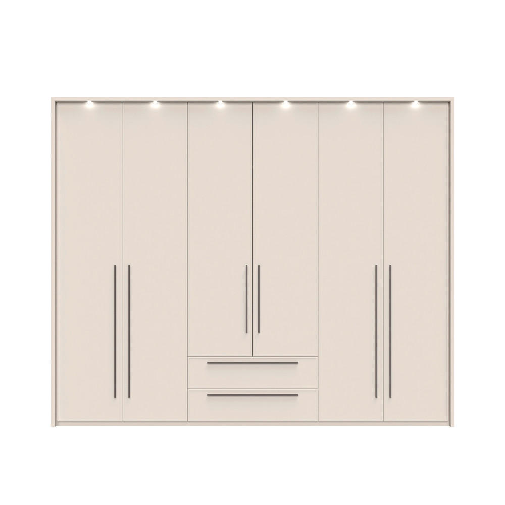 ORMAR SA KLASIČNIM VRATIMA  277/226/60 cm  - Dizajnerski, pločasti materijal (277/226/60cm)