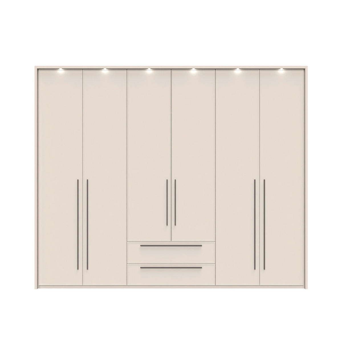 ORMAR SA KLASIČNIM VRATIMA  277/226/60 cm  - Dizajnerski, pločasti materijal (277/226/60cm)