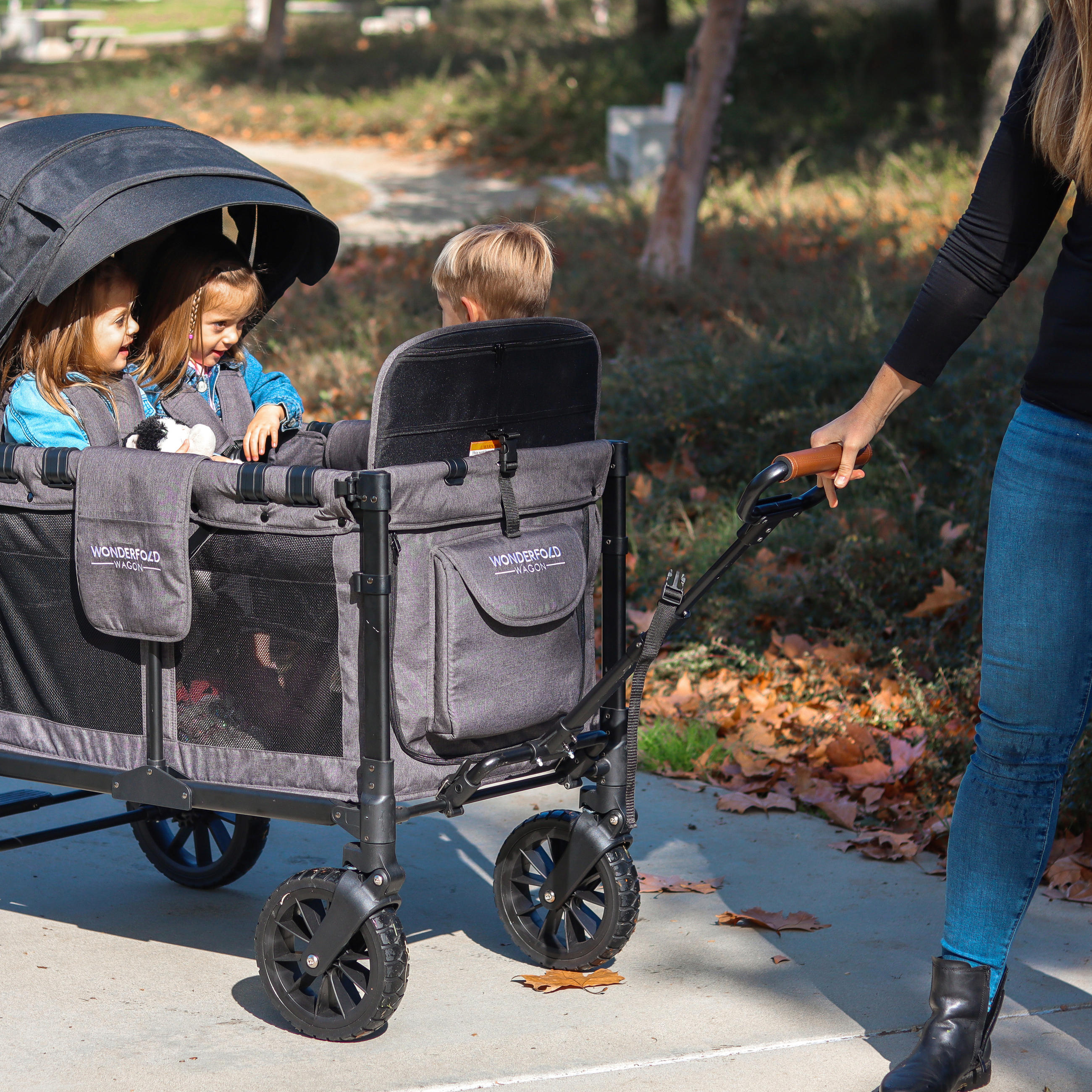 KINDERWAGENAUSSTATTUNG W-Series Optional Pull Handle  - Basics (5.08/31.12/62.87cm) - WONDERFOLD