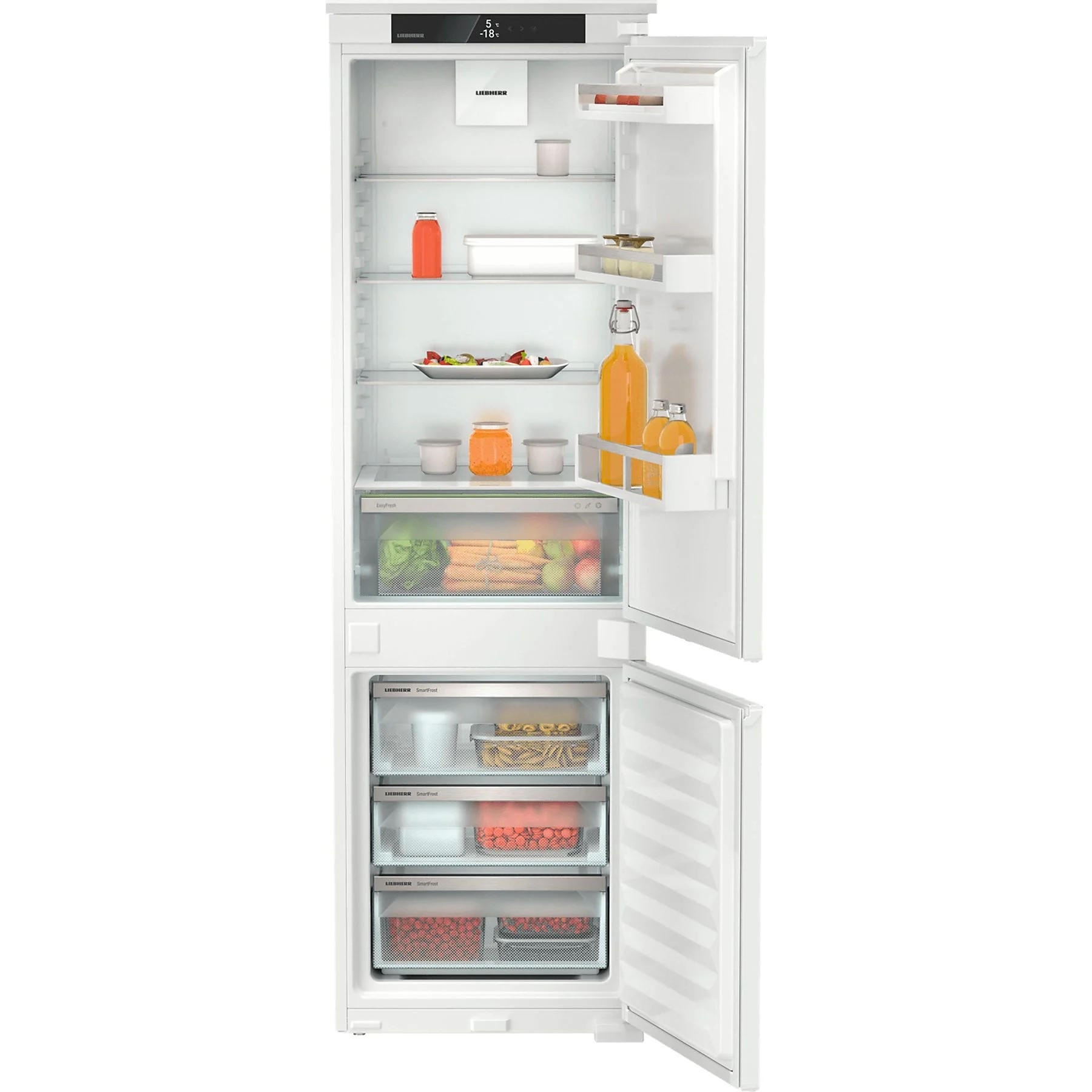 KÜHL-GEFRIER-KOMBINATION ICNSE5103  - Basics, Kunststoff/Metall (56-57/177-179/55cm) - Liebherr