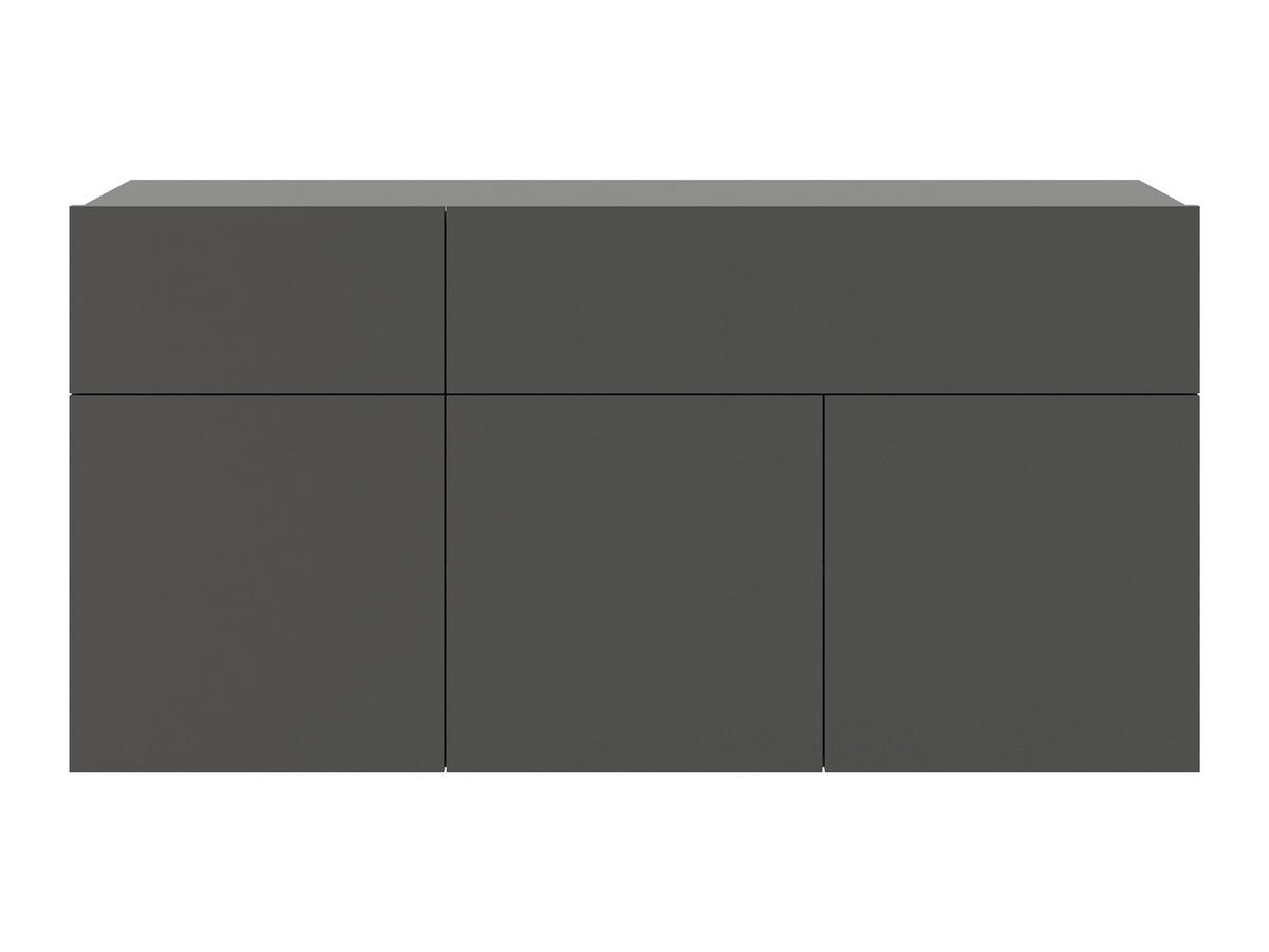 SIDEBOARD Newniq  in 150/75/42 cm  - Anthrazit, Design, Holzwerkstoff (150/75/42cm) - Hom`in