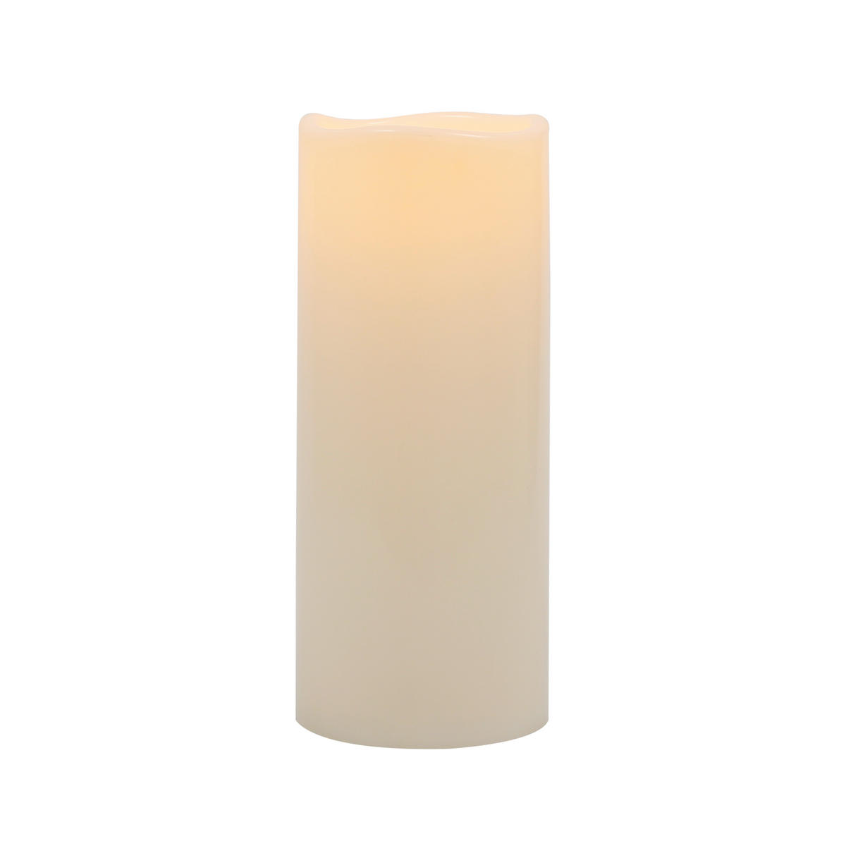 LED SVIEČKA plast   - krémová, Basics, plast (12,5/25cm) - Ambia Home