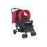 Duodeal GESCHWISTERWAGEN Rot, Schwarz - Rot/Schwarz, Basics, Textil/Metall (57/113/111cm) - Safety 1st