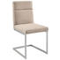 SCHWINGSTUHL in Metall, Textil Edelstahlfarben, Sandfarben - Sandfarben/Edelstahlfarben, Design, Textil/Metall (46/92/56cm) - Dieter Knoll SCHWINGSTUHL in Metall, Textil Edelstahlfarben, Sandfarben - Sandfarben/Edelstahlfarben, Design, Textil/Metall (46/92/56cm) - Dieter Knoll
