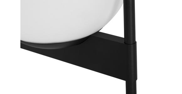 STEHLEUCHTE 37/163 cm - Schwarz, Design, Glas/Metall (37/163cm) - Dieter Knoll