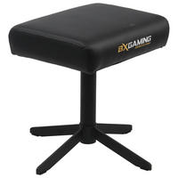 BÜROHOCKER   Schwarz  - Schwarz, Design, Textil/Metall (44/44/36cm) - BX Gaming