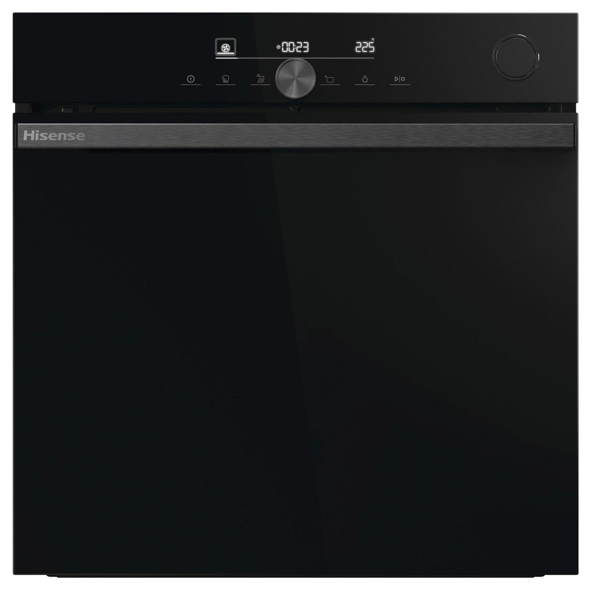 DAMPFBACKOFEN BSA66334PBDG  - Schwarz, Basics, Glas/Metall (59,5/59,5/56,4cm) - Hisense