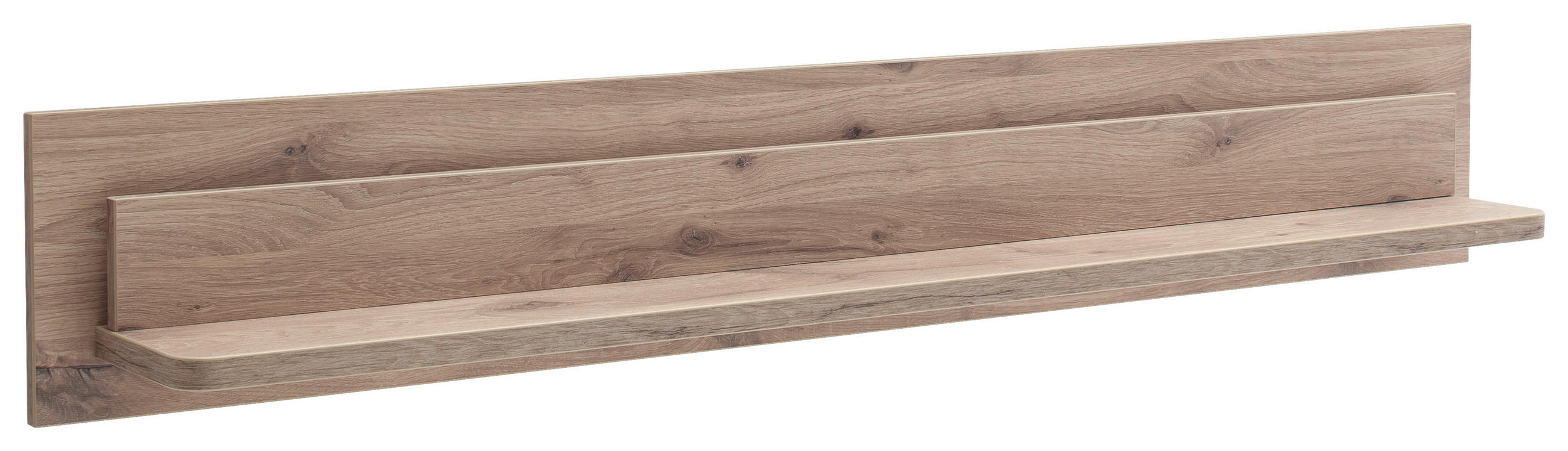 WANDBOARD in 150/24/19 cm Eichefarben  - Eichefarben, Design, Holzwerkstoff (150/24/19cm) - Livetastic