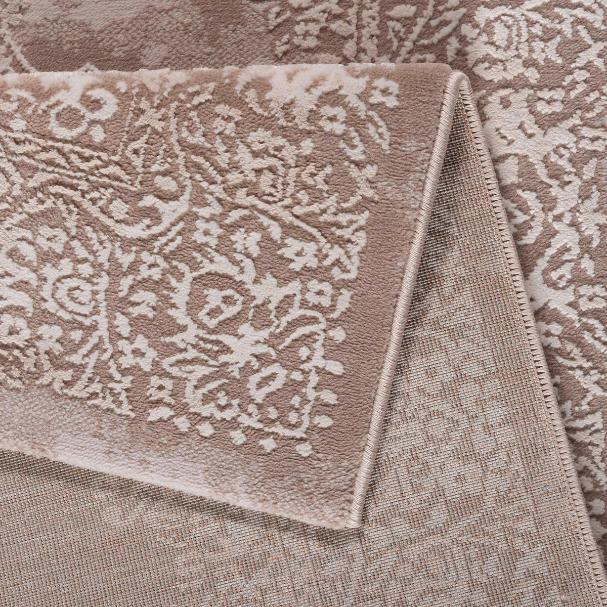 TKANÝ KOBEREC, 120/170 cm, krémová - krémová, Basics, textil (120/170cm)