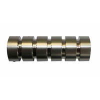 ENDSTÜCK  - Edelstahlfarben, Basics, Metall (7.4/2.5cm) - Homeware