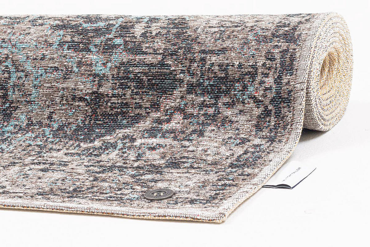 FLACHWEBETEPPICH 60/230 cm Grau  - Grau, Design, Textil (60/230cm) - Tom Tailor