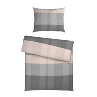 BETTWÄSCHE 2-teilig Jersey 140/200 cm  - Grau, KONVENTIONELL, Textil (140/200cm) - Novel