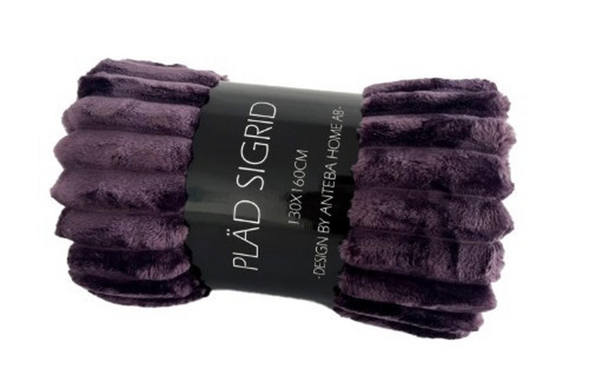 FILT 130/160 cm  - lila, Design, textil (130/160cm) - Best Price