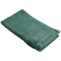 GÄSTETUCH Bonita Dunkelgrün 30/50 cm  - Dunkelgrün, Natur, Textil (30/50cm) - Bio:Vio