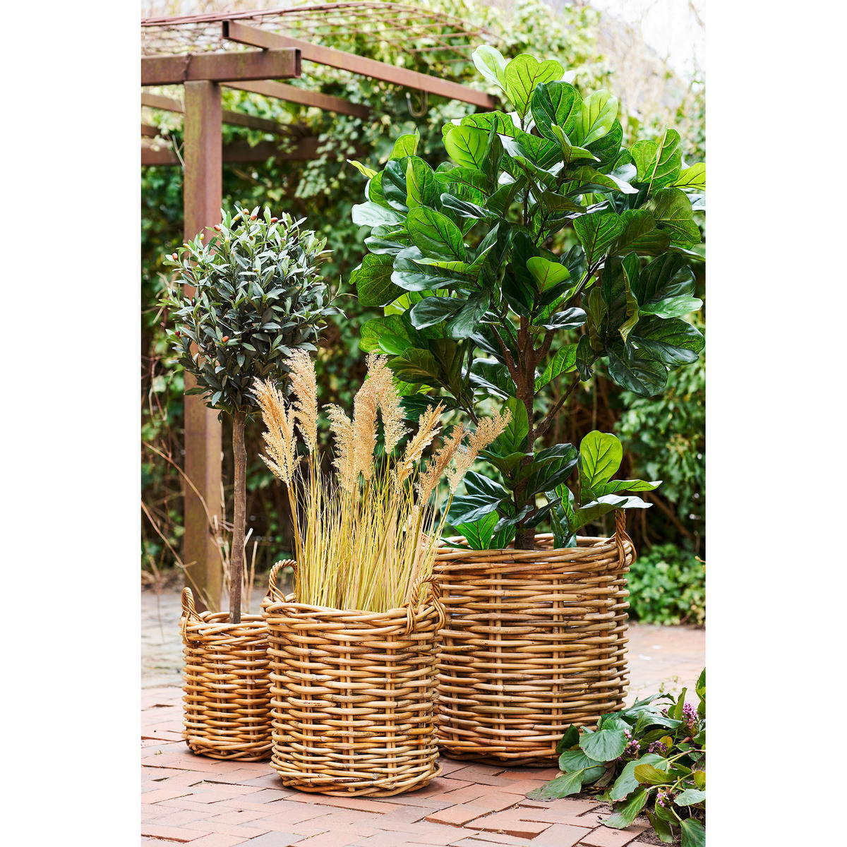 KORBSET - Klar/Naturfarben, Basics, Holz/Kunststoff