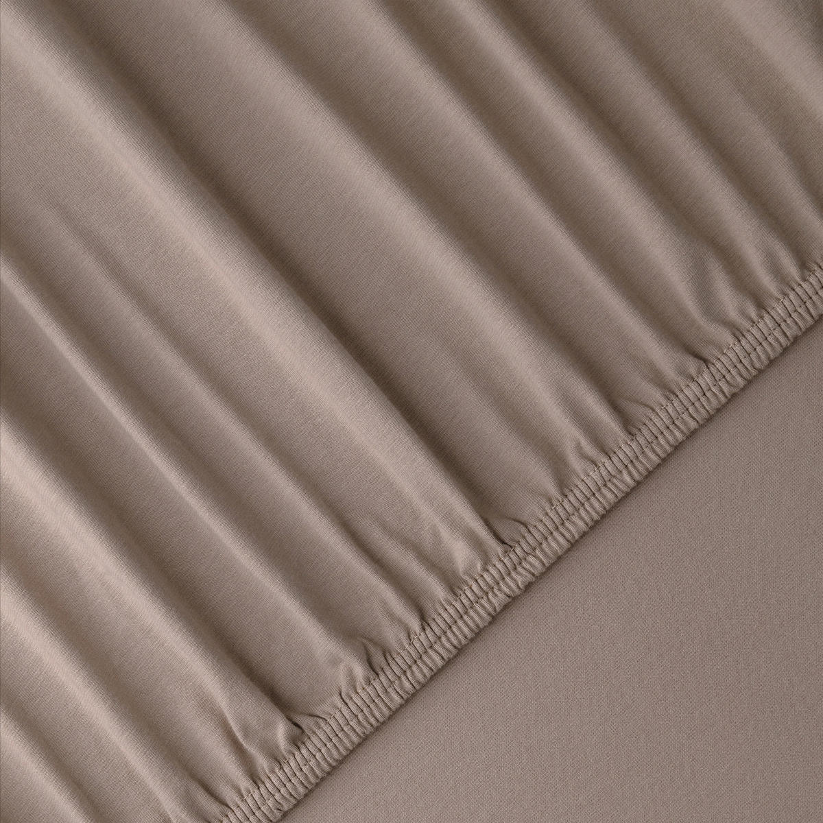 SPANNLEINTUCH 180-200/200-220 cm Jersey  - Hellbraun, Basics, Textil (180-200/200-220cm) - Florella