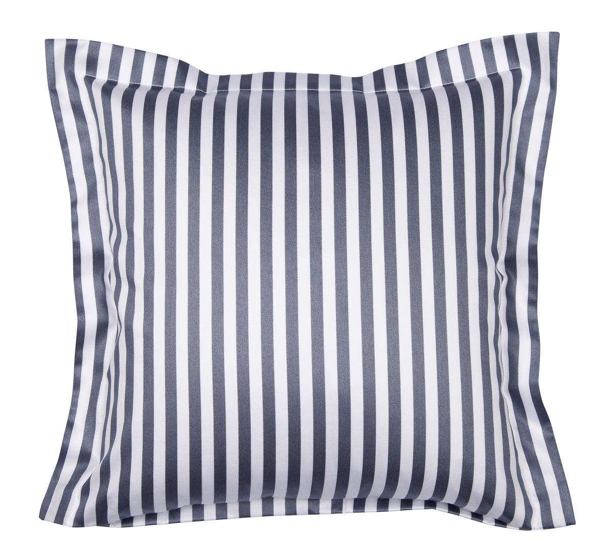 KISSENHÜLLE Giorgio 40/40 cm  - Anthrazit/Weiß, KONVENTIONELL, Textil (40/40cm) - Janine