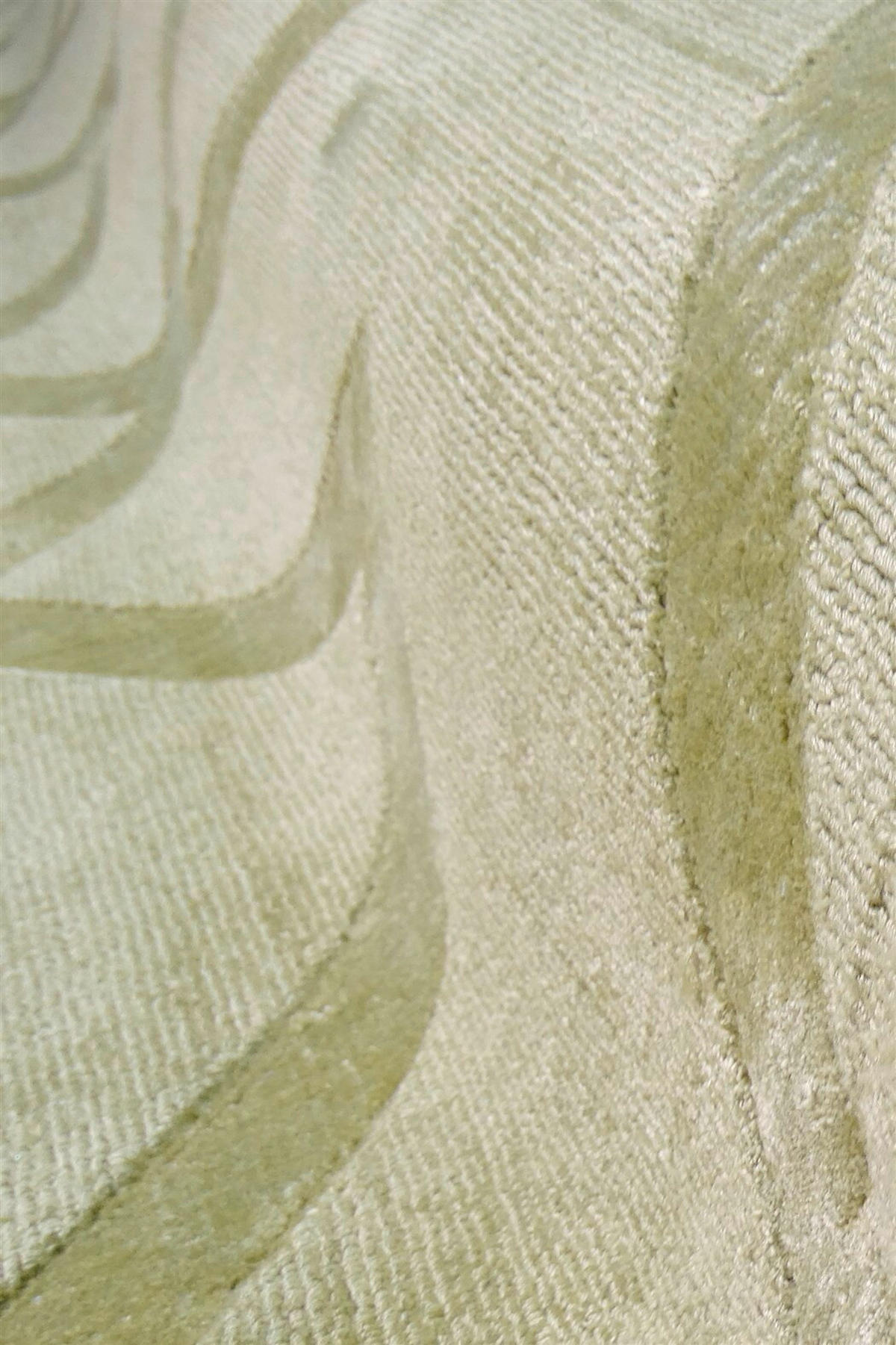 HANDWEBTEPPICH  Wohnzimmer 120/170 cm Grün rechteckig  - Grün, Basics, Textil (120/170cm) - Kayoom