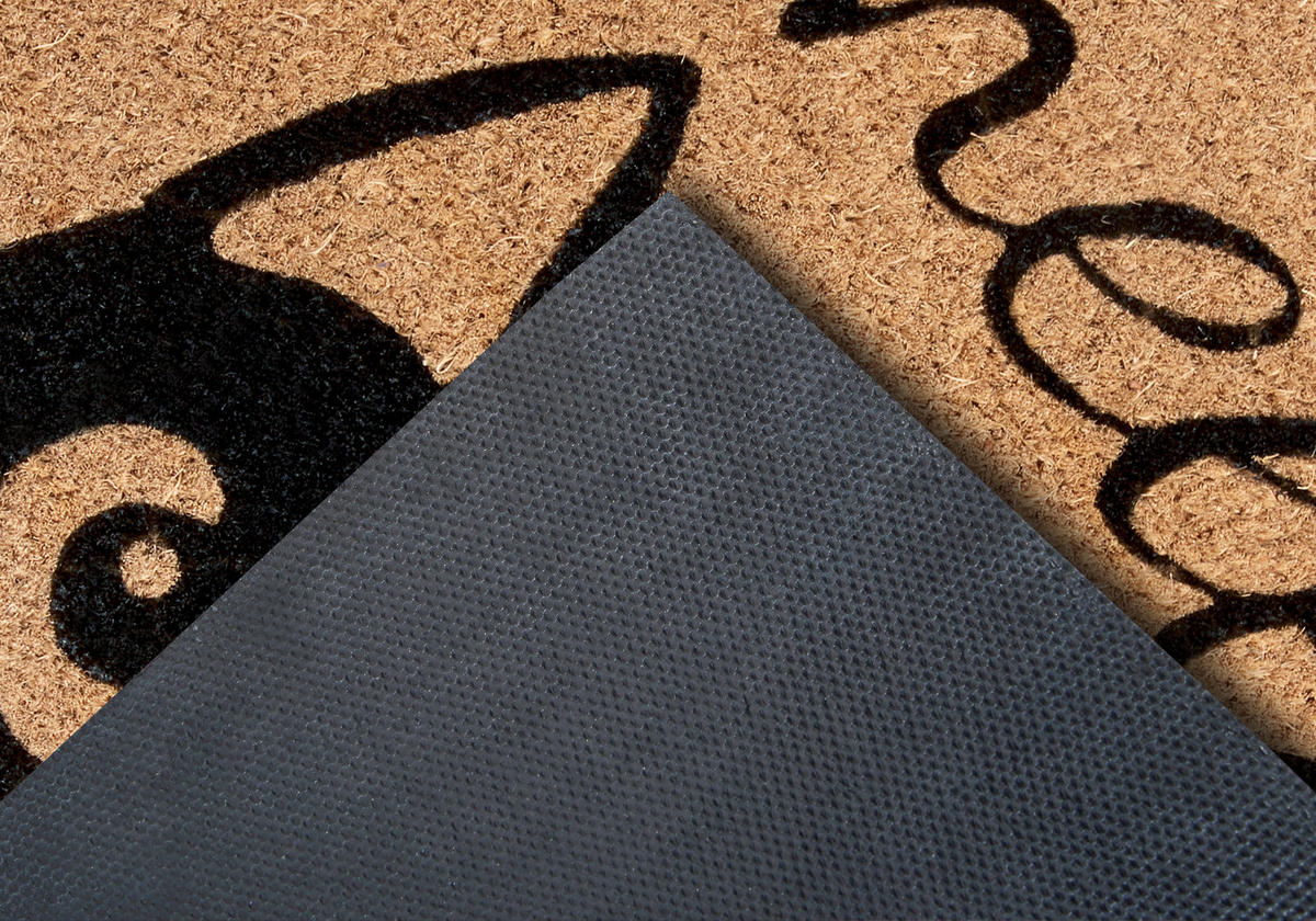 KOKOSMATTE  45/70 cm  Schwarz, Hellbraun  - Hellbraun/Schwarz, Basics, Naturmaterialien/Kunststoff (45/70cm)