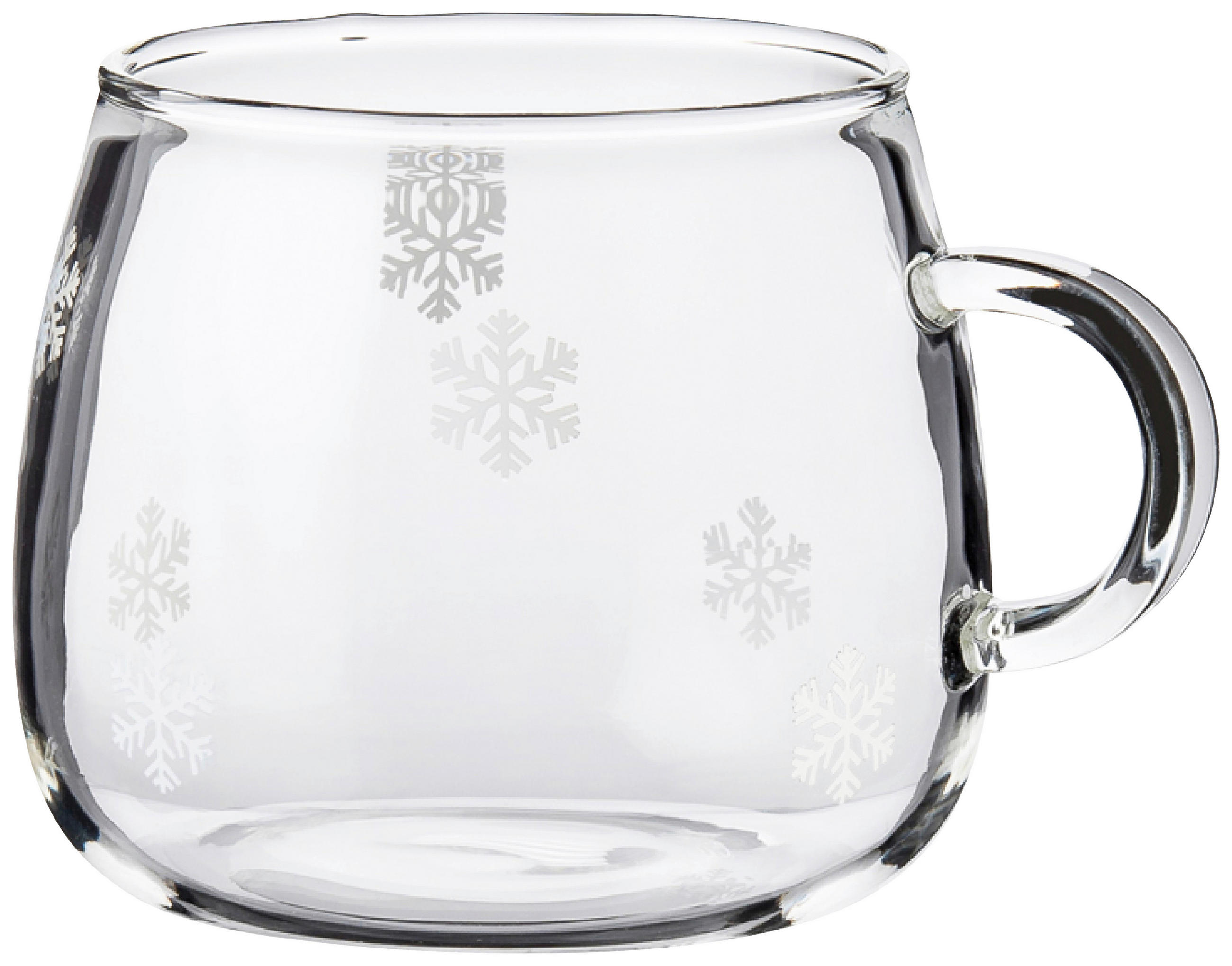 SET KAFFEMUGGAR 4 delar  - transparent, Basics, glas (9,5/7cm) - Dorre