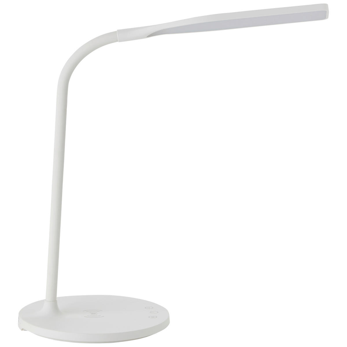 SCHREIBTISCHLEUCHTE 17/34/33 cm   - Weiß, Basics, Kunststoff (17/34/33cm) - Brilliant