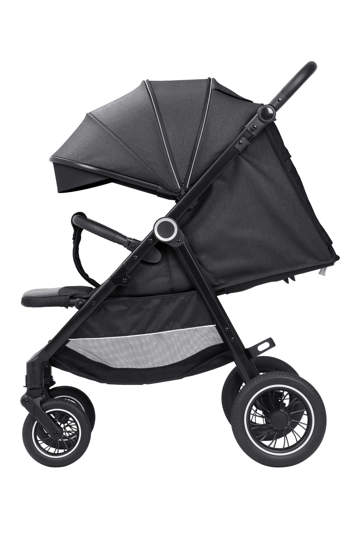 BUGGY  - Schwarz/Grau, Basics, Textil/Metall - Jimmylee